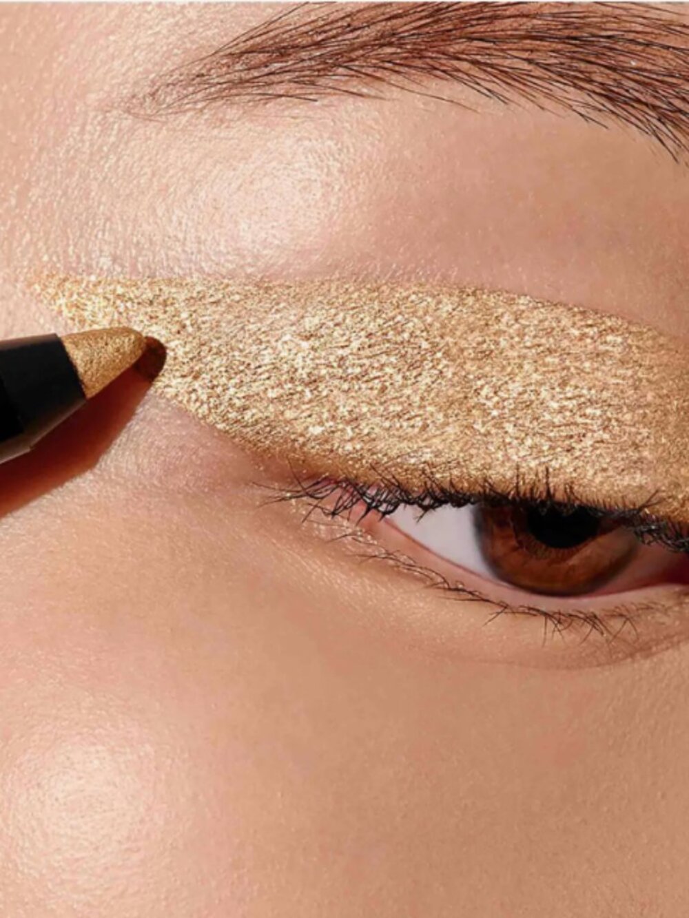 Victoria Beckham Satin Kajal Liner Gold Lamé Eyeliner NEW IN BOX